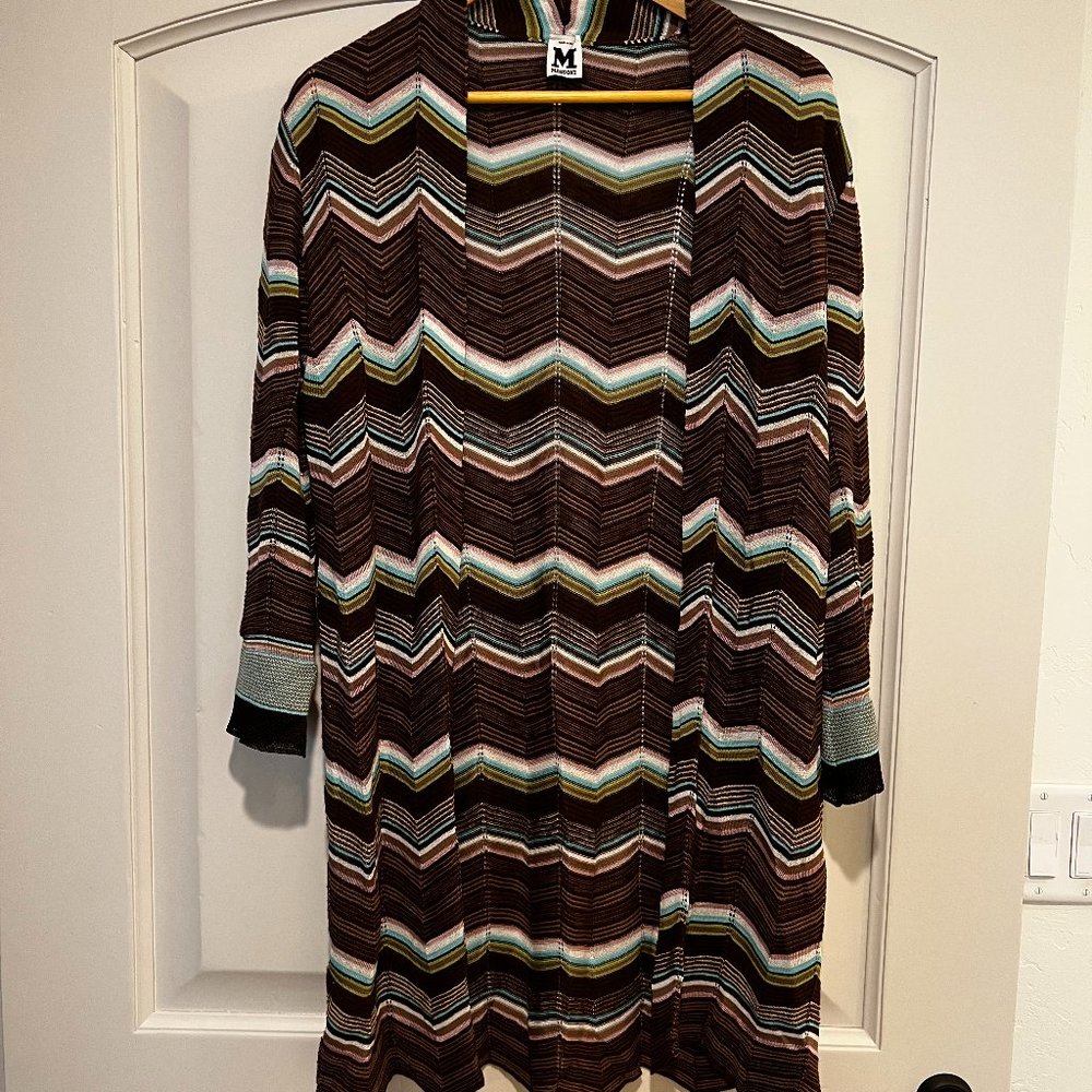 M by Missoni Long Cardigan